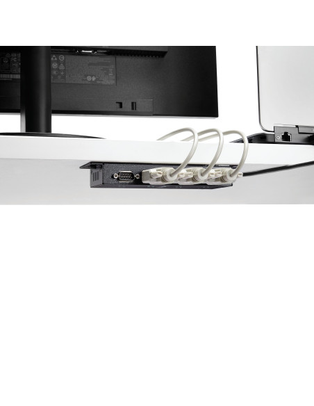 StarTech.com Concentrador Adaptador USB a Serie RS232 DB9 4 Puertos – Riel DIN Industrial y Montaje en Pared