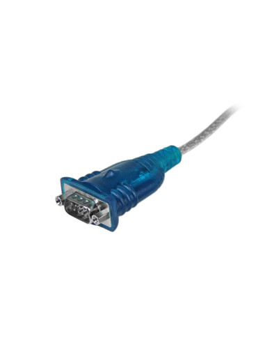 StarTech.com Cable Adaptador USB a Serie RS232 de 1 Puerto Serial DB9 - Macho a Macho
