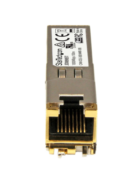 StarTech.com Módulo Transceptor SFP Compatible con el Modelos JD089B de HPE - 1000BASE-T - SFP a RJ45 Cat6   Cat5e - SFP