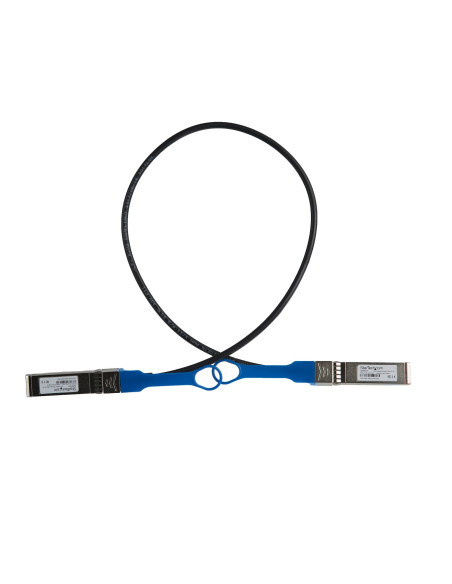 StarTech.com Cable de 0,65m Twinax Direct-Attach SFP+ a SFP+ Compatible con HPE JD095C - de Cobre SFP+ 10GbE - DAC