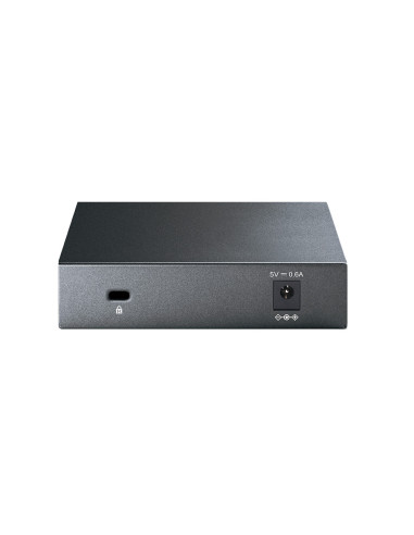 TP-Link TL-SG105S switch No administrado Gigabit Ethernet (10 100 1000) Negro