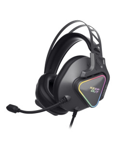 KeepOut HXPRO+ auricular y casco Auriculares Alámbrico Diadema Juego USB tipo A Negro