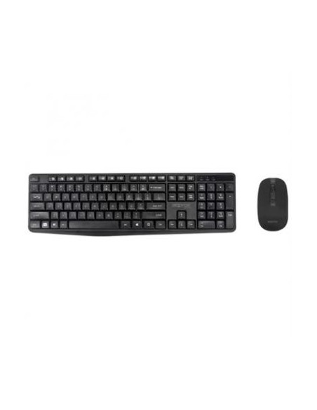 Approx APPMX335 teclado Ratón incluido Oficina RF inalámbrico QWERTY Español Negro
