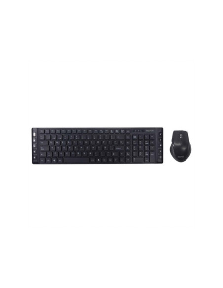 Approx APPMX430 teclado Ratón incluido Oficina RF inalámbrico QWERTY Español Negro