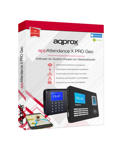 Approx APPATTENDANCE X PRO GEO software de gestión empresarial