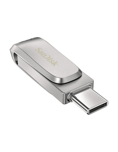 SanDisk Ultra Dual Drive Luxe unidad flash USB 64 GB USB Type-A   USB Type-C 3.2 Gen 1 (3.1 Gen 1) Acero inoxidable