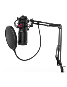 Krom Kapsule Negro Micrófono para PC 2