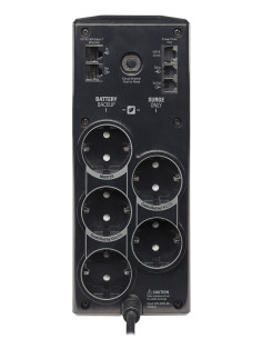 APC Back-UPS Pro sistema de alimentación ininterrumpida (UPS) Línea interactiva 0,9 kVA 540 W 5 salidas AC 2