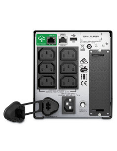 APC SMT750IC sistema de alimentación ininterrumpida (UPS) Línea interactiva 0,75 kVA 500 W 6 salidas AC 2