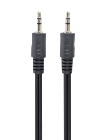 Gembird 1.2m, 3.5mm 3.5mm, M M cable de audio 1,2 m 3,5mm Negro