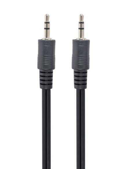 Gembird 1.2m, 3.5mm 3.5mm, M M cable de audio 1,2 m 3,5mm Negro