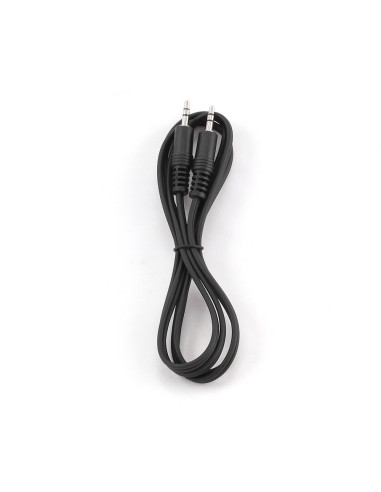 Gembird 1.2m, 3.5mm 3.5mm, M M cable de audio 1,2 m 3,5mm Negro