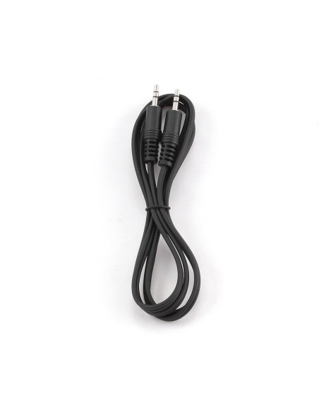 Gembird 1.2m, 3.5mm 3.5mm, M M cable de audio 1,2 m 3,5mm Negro