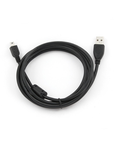 Gembird 1.8m USB 2.0 A mini-USB cable USB 1,8 m USB A Mini-USB B Negro