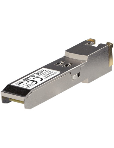 StarTech.com Módulo Transceptor SFP+ Compatible con HPE 813874-B21 - 10GBASE-T - SFP a RJ45 Cat6   Cat5e - SFP+ Ethernet