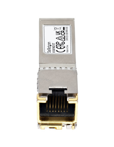StarTech.com Módulo Transceptor SFP+ Compatible con HPE 813874-B21 - 10GBASE-T - SFP a RJ45 Cat6   Cat5e - SFP+ Ethernet