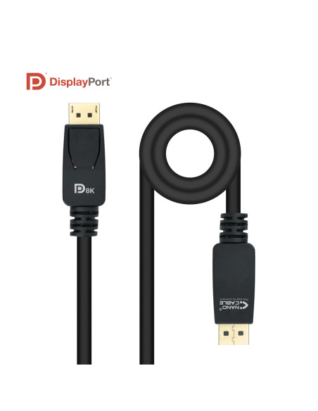 Nanocable 10.15.2503 cable DisplayPort 3 m Negro
