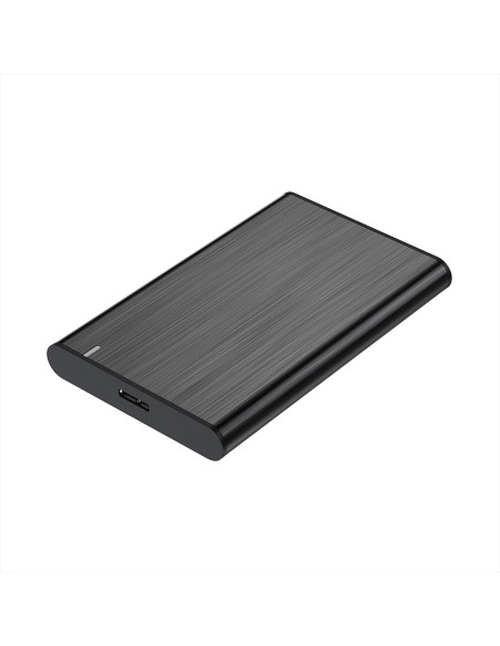 AISENS Caja Externa 2,5" ASE-2525B 9.5mm SATA a USB 3.0 USB3.1 Gen1, Negra