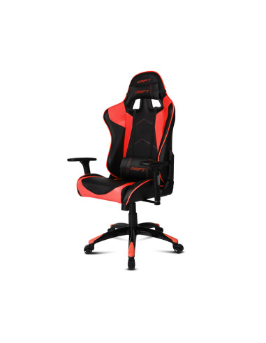 DRIFT DR300 Silla para videojuegos de PC Asiento acolchado Negro, Rojo
