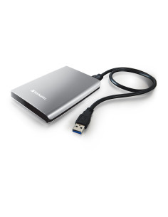 Verbatim Disco Duro Portátil Store 'n' Go USB 3.0 de 1 TB en color Plateado 2