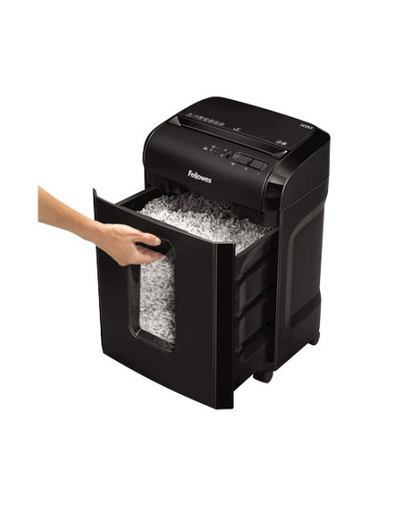 Fellowes Powershred 10M triturador de papel Microcorte Negro