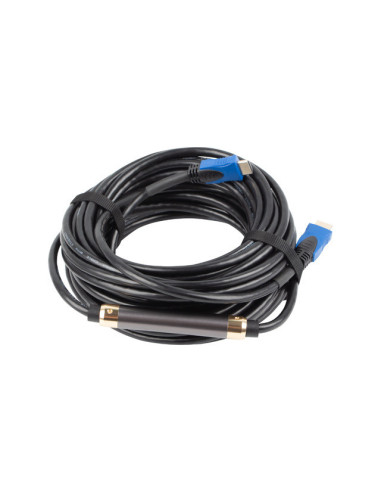 Lanberg CA-HDMI-20CU-0200-BK cable HDMI 20 m HDMI tipo A (Estándar) Negro