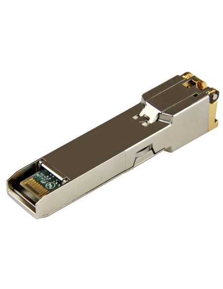 StarTech.com Módulo Transceptor SFP Compatible con Cisco GLC-T - 1000BASE-T - SFP a RJ45 Cat6   Cat5e - SFP Ethernet Gigabit de