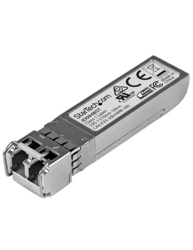 StarTech.com Módulo Transceptor SFP+ Compatible con HPE JD094B - 10GBASE-LR - Fibra Monomodo de 10GbE - SFP+ Ethernet Gigabit