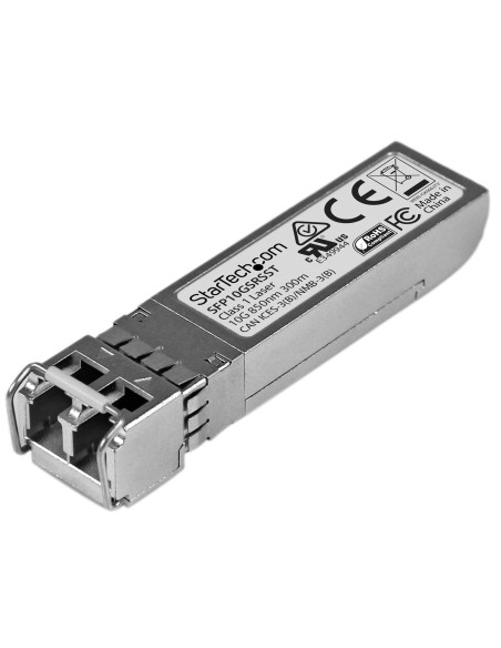 StarTech.com Módulo SFP+ Compatible con Cisco SFP-10G-SR-S - 10GBASE-SR - Fibra Multimodo de 10GbE - SFP+ Ethernet Gigabit 10Gb