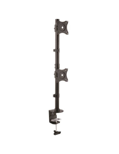StarTech.com Base de Soporte Vertical VESA Ajustable para Dos Monitores de hasta 27 Pulgadas