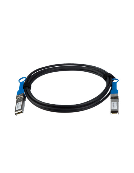 StarTech.com Cable de 3m Twinax Direct-Attach SFP+ a SFP+ - Compatible con HPE J9283B - de Cobre SFP+ 10GbE - DAC