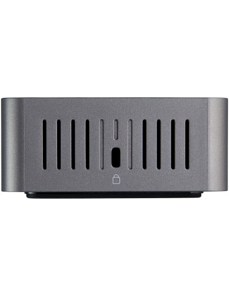StarTech.com Docking Station USB-C y USB-A 10Gb - Replicador de Puertos Híbrido Universal para 3 Monitores DisplayPort y HDMI