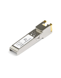 StarTech.com Módulo Transceptor SFP Compatible con el Modelo 10050 de Extreme Networks - 1000BASE-T - SFP a RJ45 Cat6   Cat5e - 2