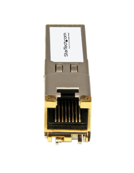 StarTech.com Módulo Transceptor SFP+ Compatible con el Modelo 10301-T de Extreme Networks - 10GBASE-T - SFP+ a RJ45 Cat6  