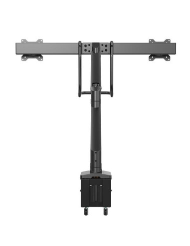 StarTech.com Brazo de Soporte de Montaje para 2 Monitores - con 2 Puertos USB 3.0 - con Instalación por Grommet o Mordaza para
