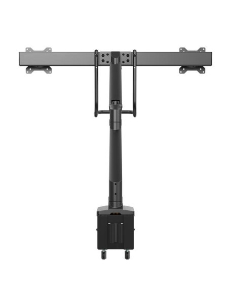 StarTech.com Brazo de Soporte de Montaje para 2 Monitores - con 2 Puertos USB 3.0 - con Instalación por Grommet o Mordaza para