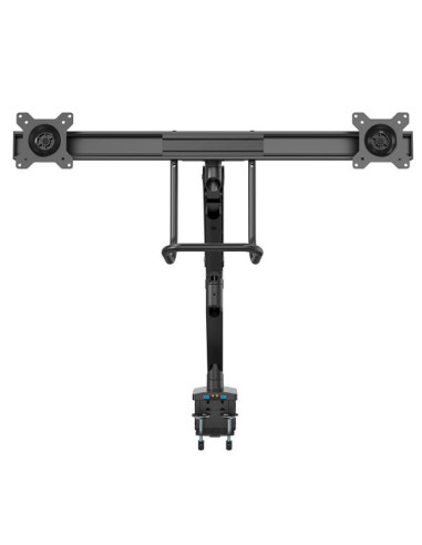 StarTech.com Brazo de Soporte de Montaje para 2 Monitores - con 2 Puertos USB 3.0 - con Instalación por Grommet o Mordaza para