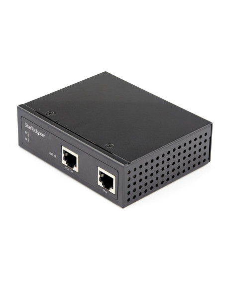 StarTech.com Inyector Industrial PoE Gigabit de Alta Velocidad - 90W - 802.3bt PoE++ UPoE Ultra Power Over Ethernet