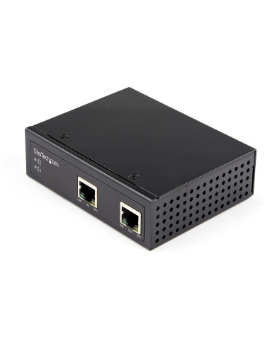 StarTech.com Extensor Alargador Industrial Ethernet PoE Tipo Industrial de 1 Puerto Gigabit PoE++ de 60W 802.3bt - 100m