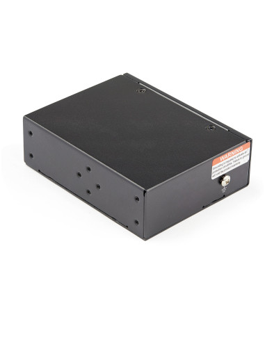 StarTech.com Extensor Alargador Industrial Ethernet PoE Tipo Industrial de 1 Puerto Gigabit PoE++ de 60W 802.3bt - 100m