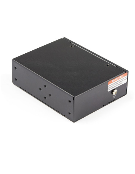 StarTech.com Extensor Alargador Industrial Ethernet PoE Tipo Industrial de 1 Puerto Gigabit PoE++ de 60W 802.3bt - 100m