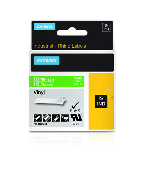 DYMO Etiquetas de Vinilo IND