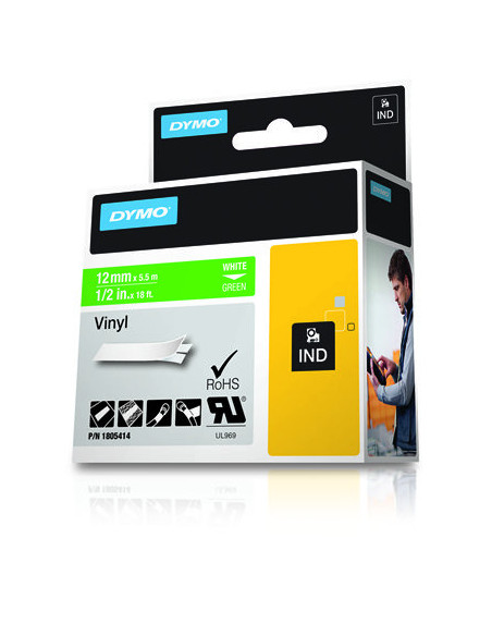 DYMO Etiquetas de Vinilo IND