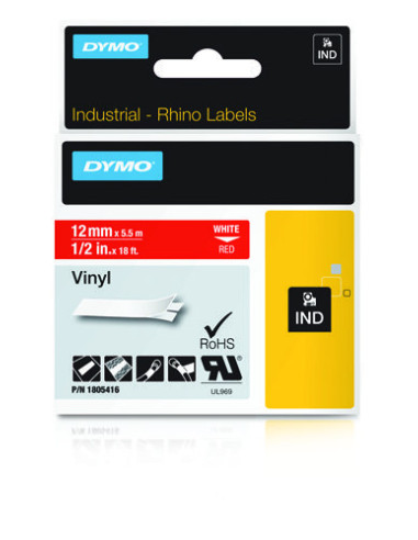 DYMO Etiquetas de Vinilo IND