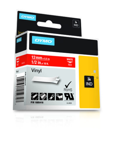 DYMO Etiquetas de Vinilo IND