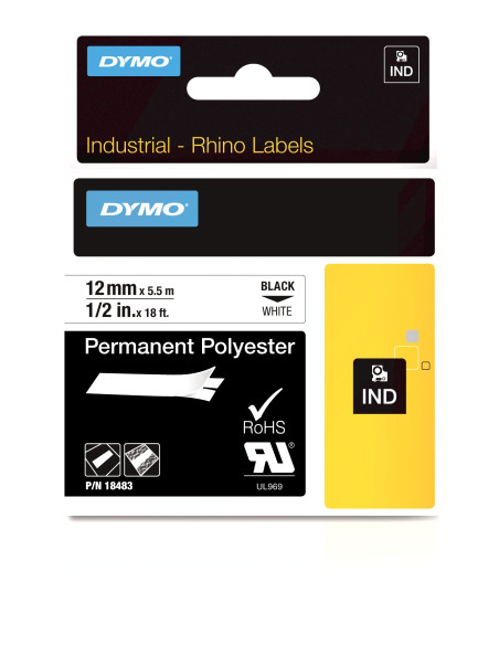 DYMO Poliéster Permanente IND