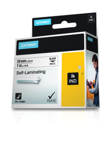 DYMO 24mm RHINO Self-Laminating Vinyl tape cinta para impresora de etiquetas