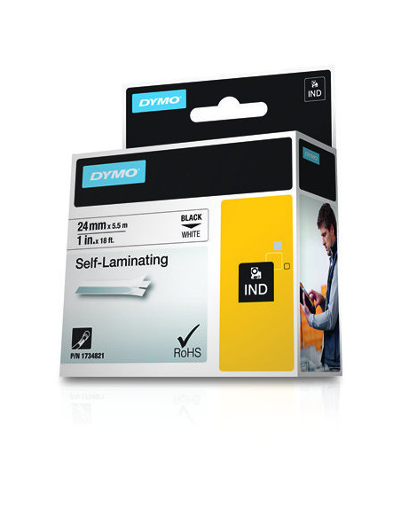 DYMO 24mm RHINO Self-Laminating Vinyl tape cinta para impresora de etiquetas