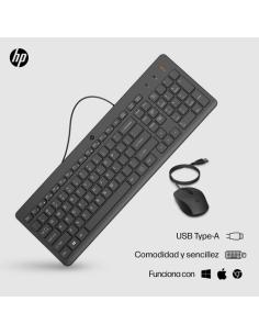 HP Teclado y ratón con cable 150