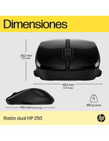 HP Ratón dual 250